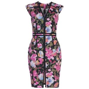 FRENCH CONNECTION ADELINE DREAM BODYCON DRESS